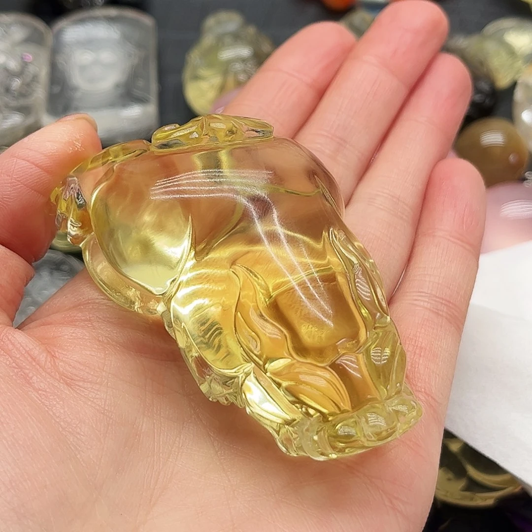紫晶颈饰未镶嵌爱****花