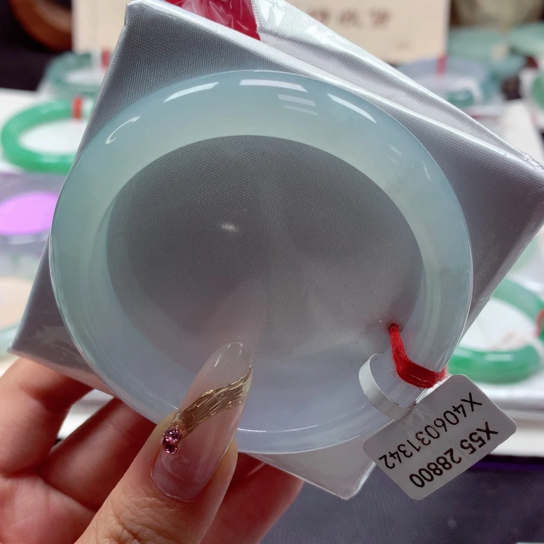 翡翠手镯未镶嵌22（45号）