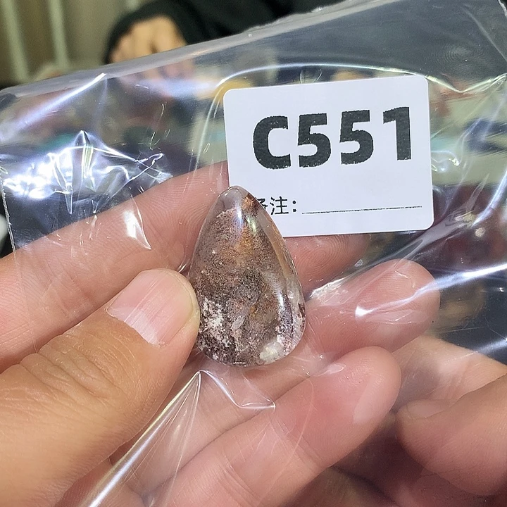 水晶未镶嵌珠宝半成品天然水晶C551