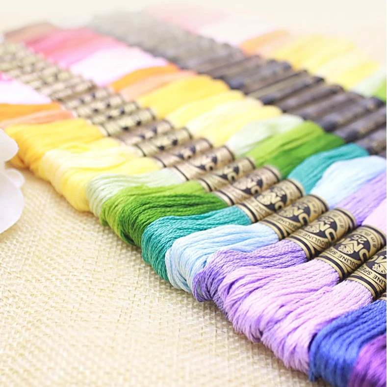 芊虹秀【主播-DMC线】福利十字绣2025新款线绣客厅手工自己绣