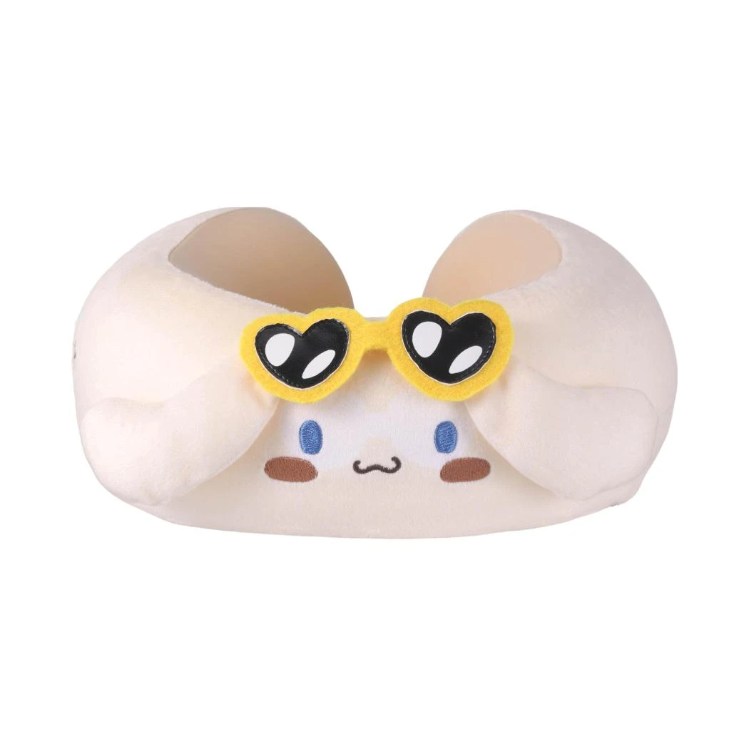 Sanrio characters夏日黑皮系列U型枕（Cinnamoroll）
