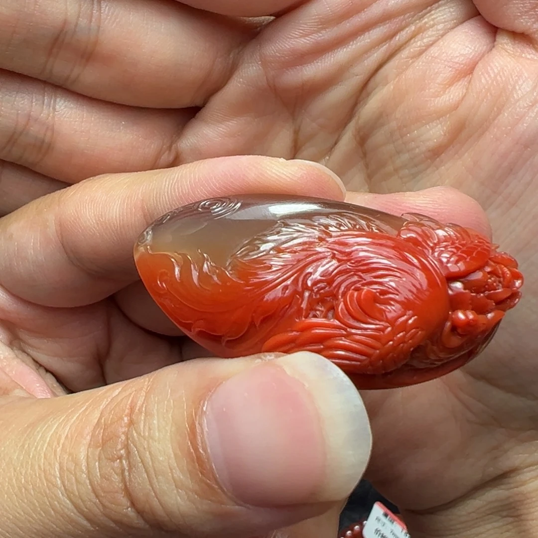 一***尘颈饰未镶嵌南红玛瑙