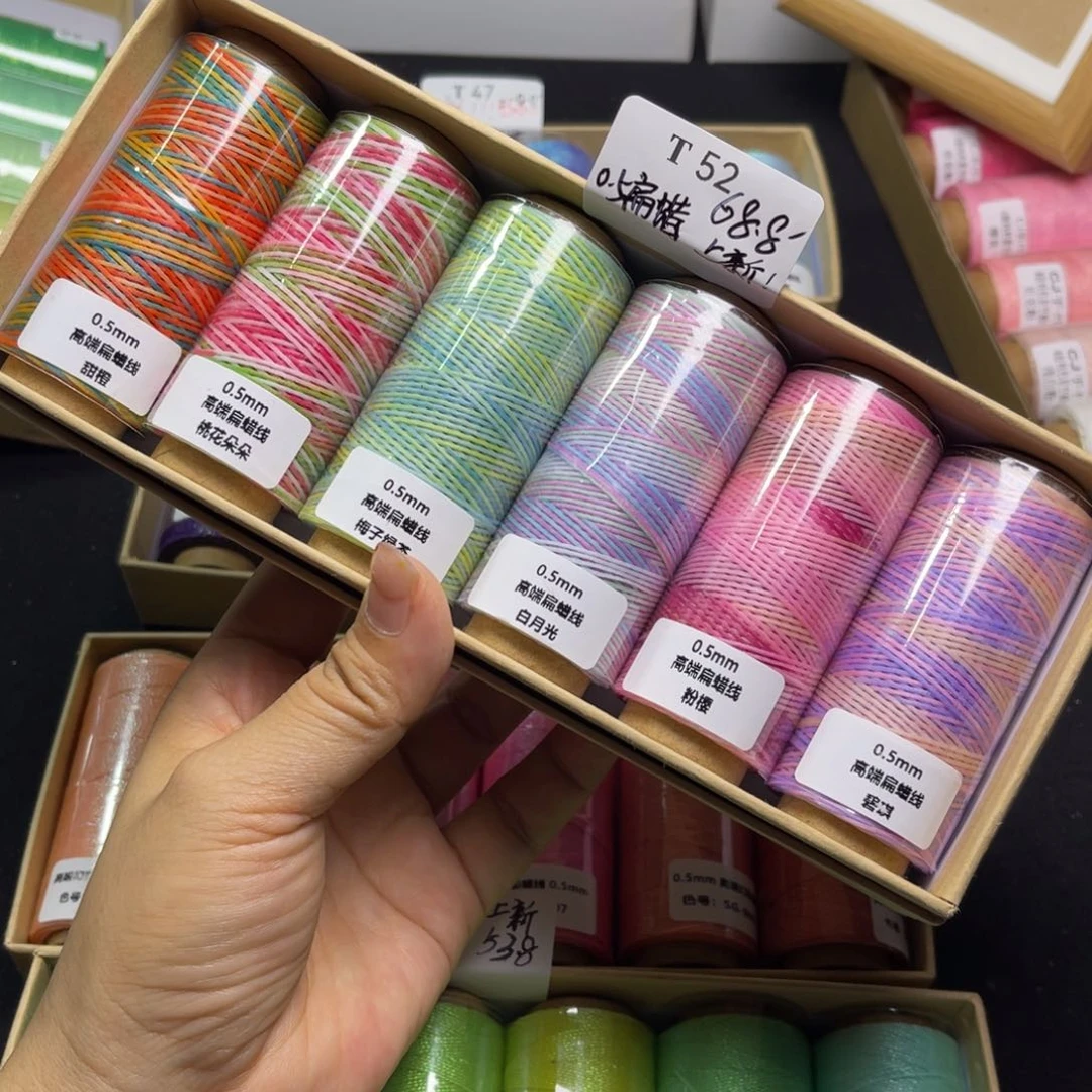 腈纶上新！！！0.5扁蜡纸轴套盒T52