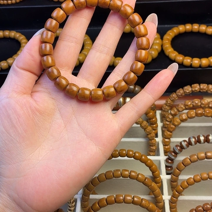 安***。手串紫金鼠实心鼠直切9.6