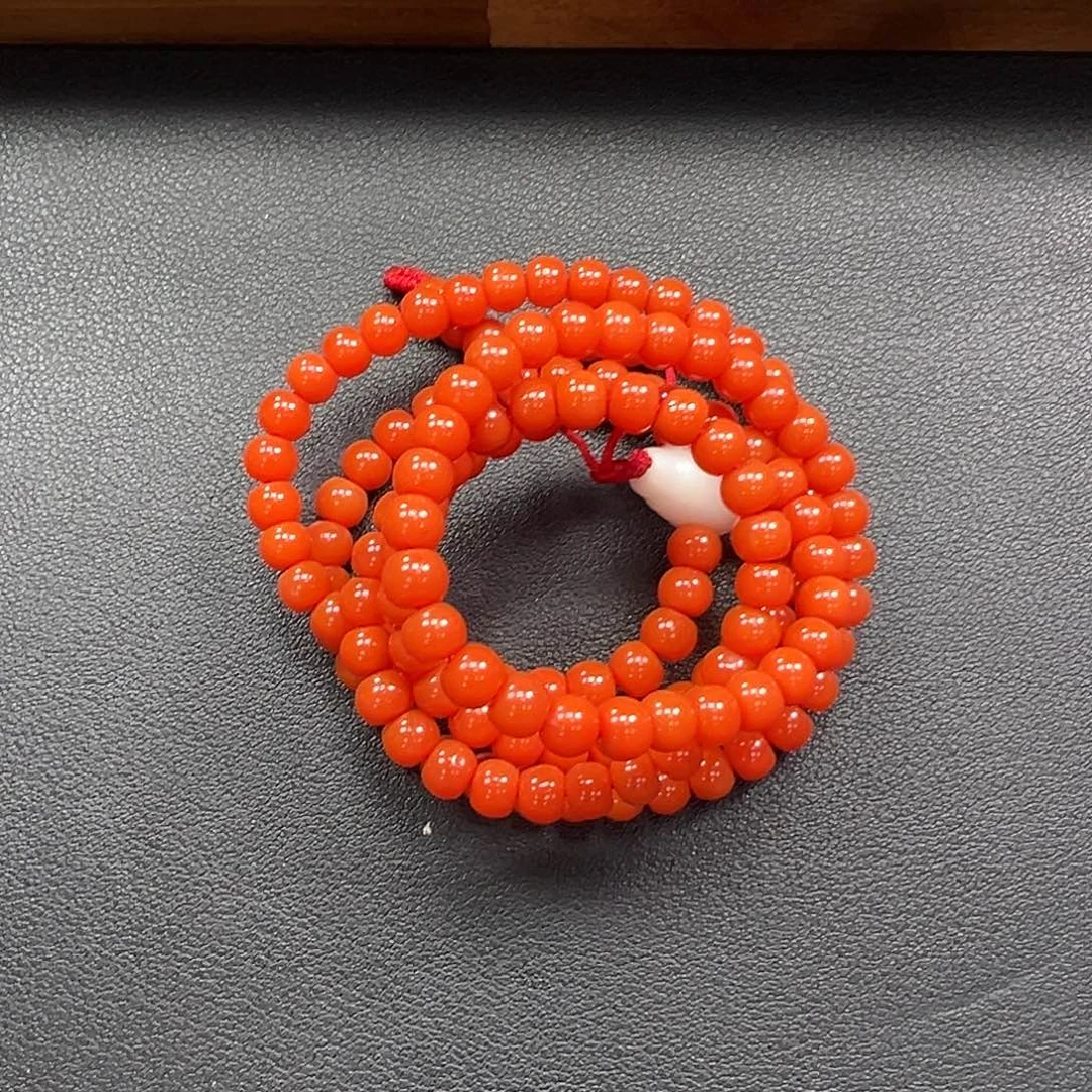 蕪***心南红玛瑙未镶嵌多圈