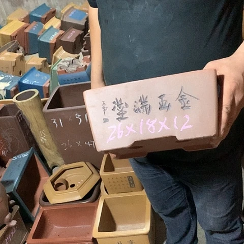花盆紫砂手工艺品