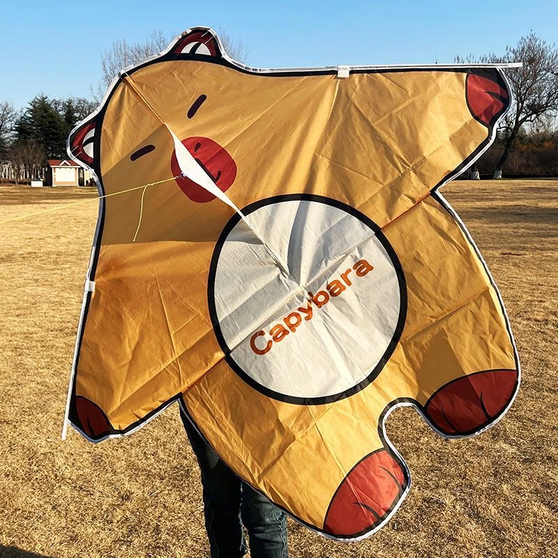 卡皮巴拉卡通新款风筝网红微风易飞潍坊手持小儿童大人专用