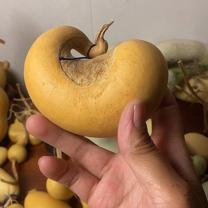 我***素腰子葫芦手把件摆件