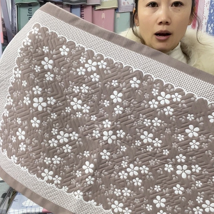 棉特价促销咖色雪花