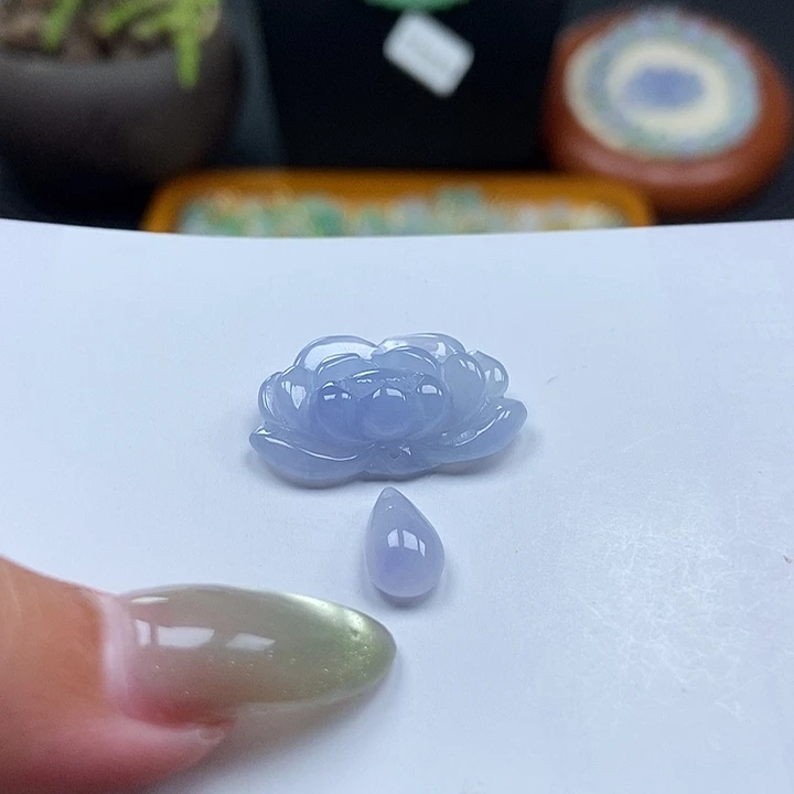 未镶嵌挂件翡翠吊坠
