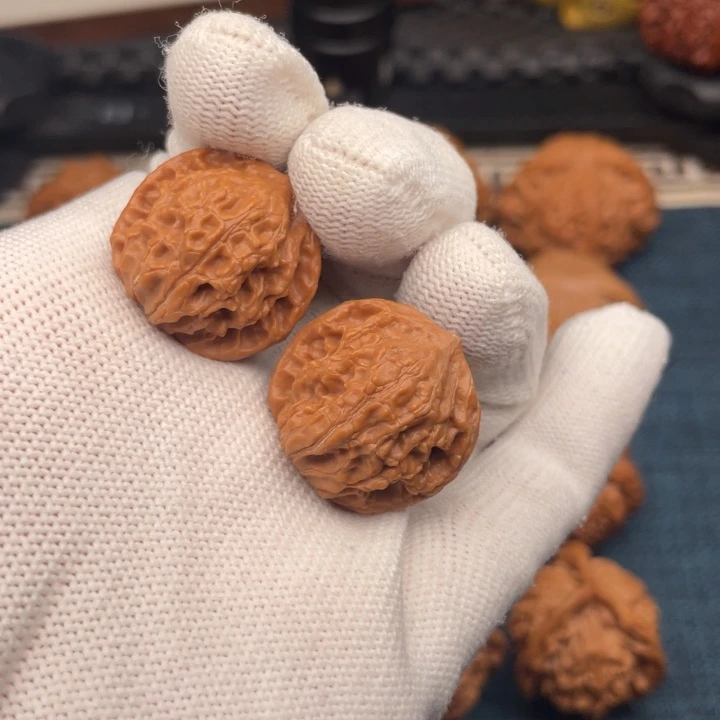 文玩核桃把件25全品野生小金豆