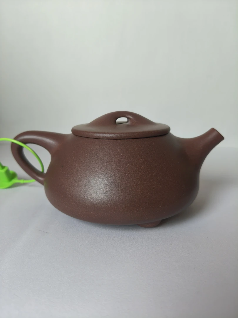 山西乡宁古晋紫砂壶，景舟石瓢300cc(原矿0添加)附光谱分析报告