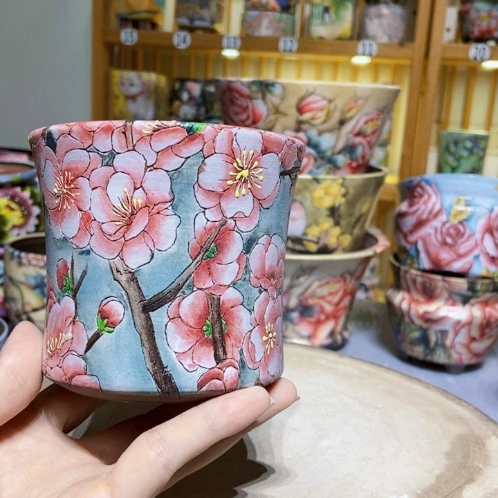 景德镇艺术手绘作品