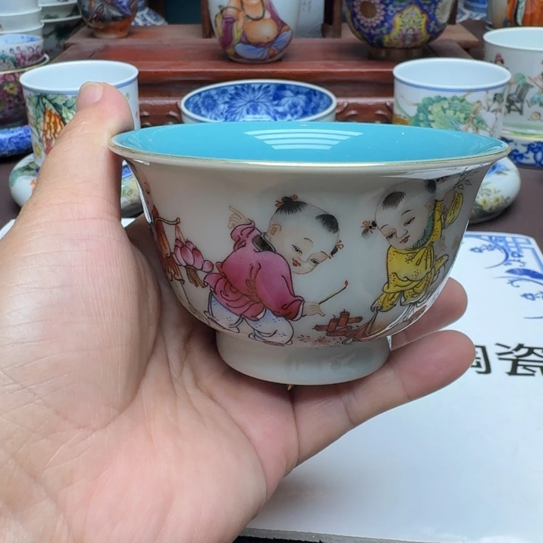 景德镇手工手绘展示