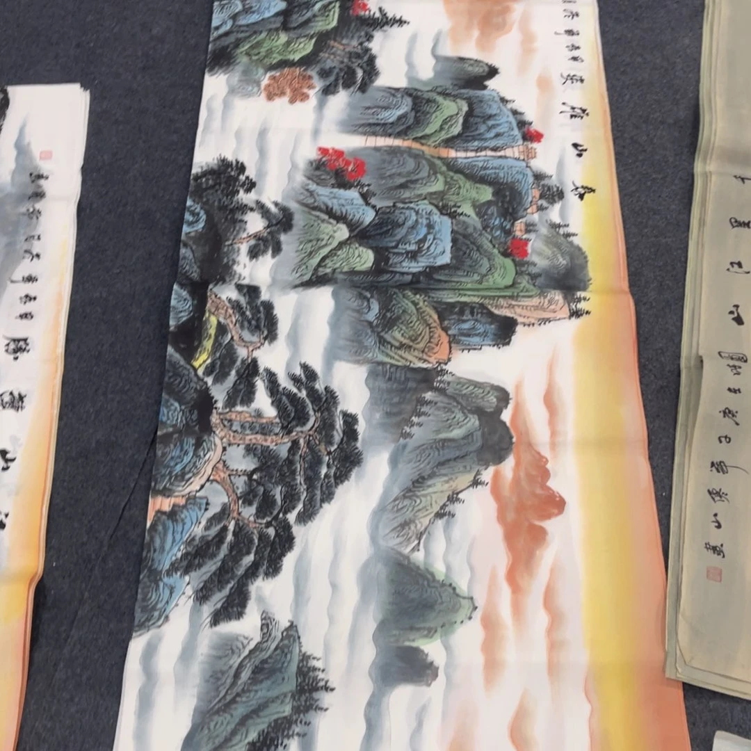 国画处理作品看好再拍哦