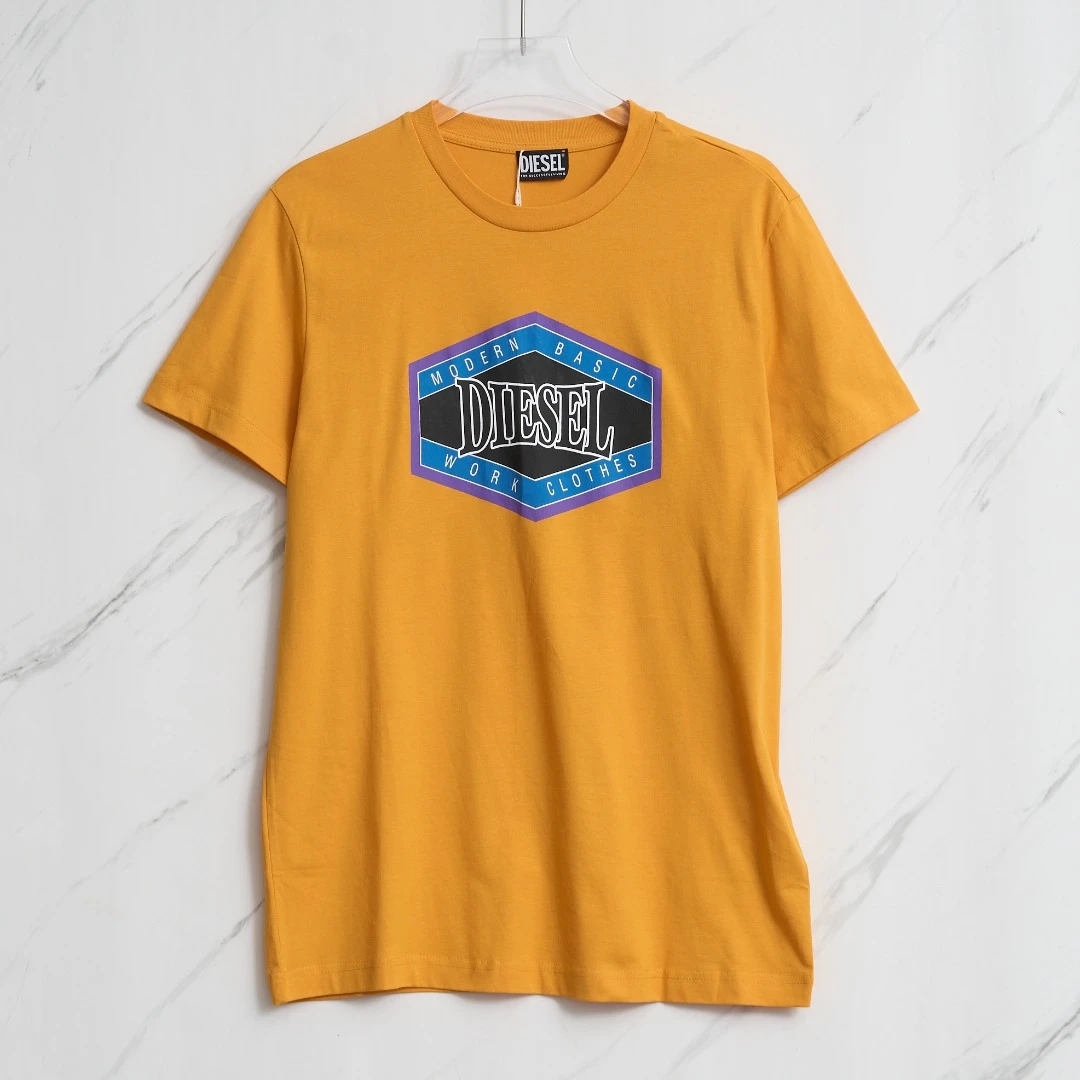Diesel字母几何图案T恤/DSBU00156