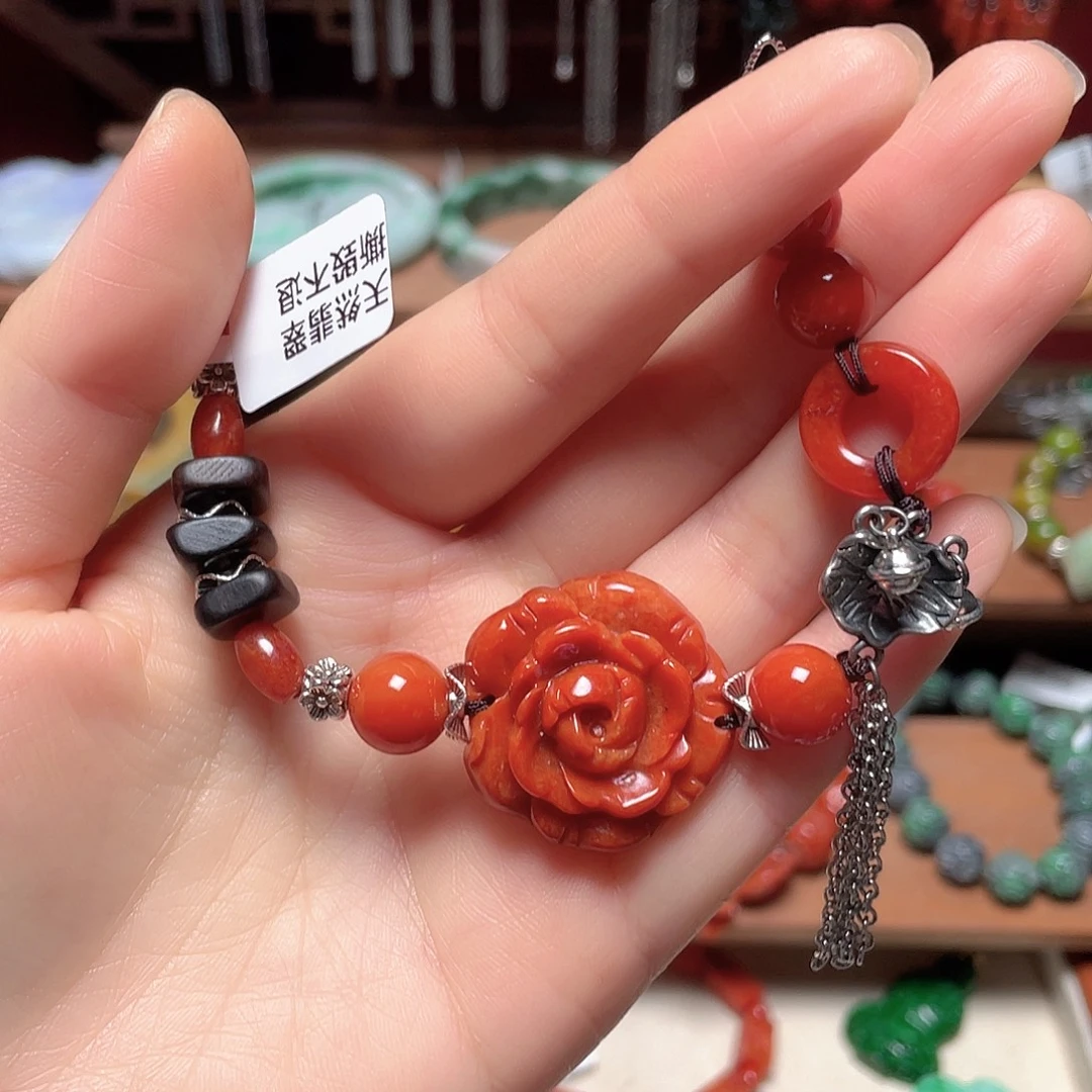 翡翠未镶嵌手链饰品