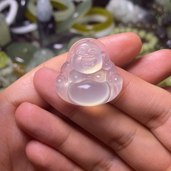 岫玉天然岫玉颈饰未镶嵌