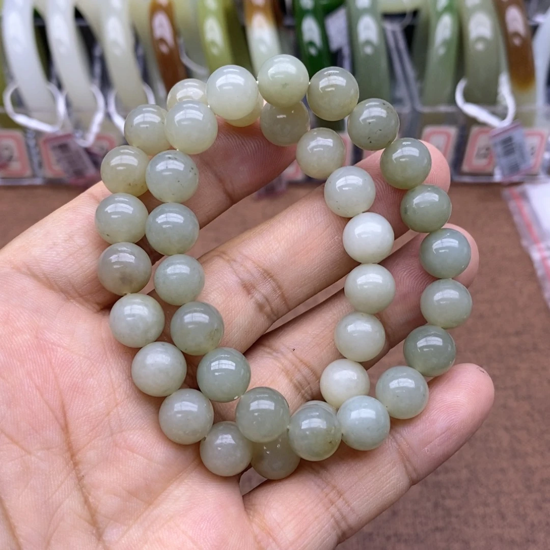 手串未镶嵌和田玉卡10