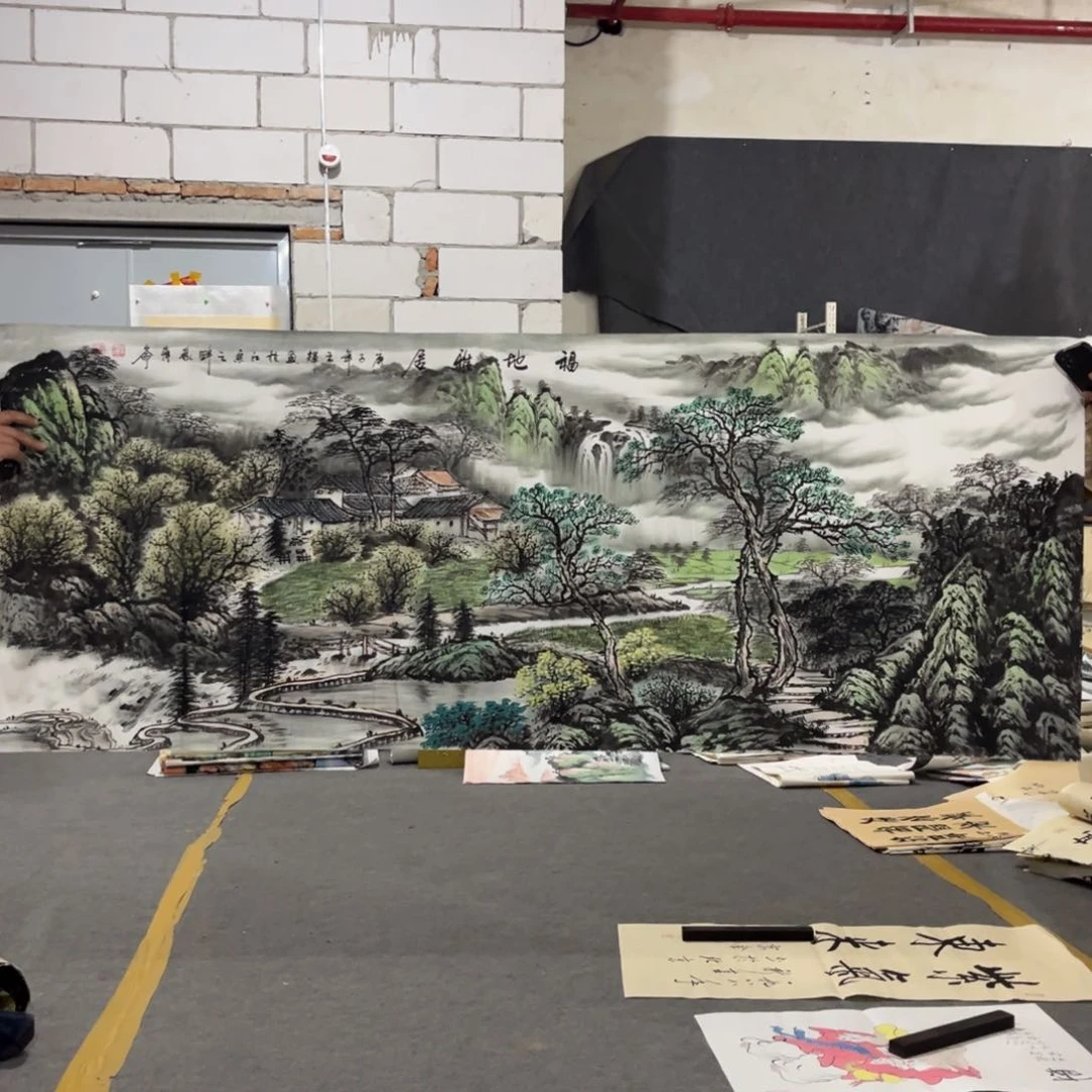 国画协会绘画作品多次贵绘作品