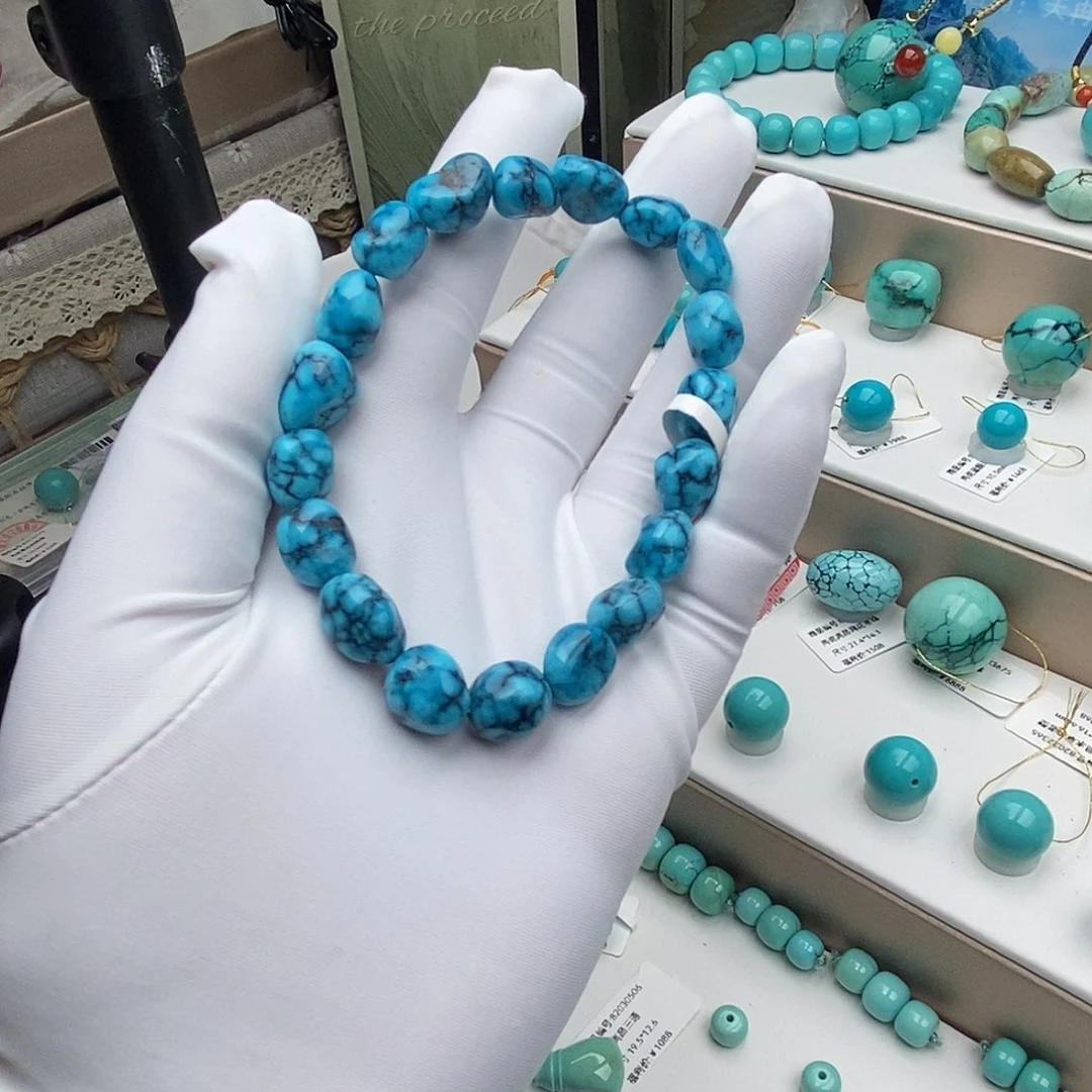 绿松石未镶嵌手串