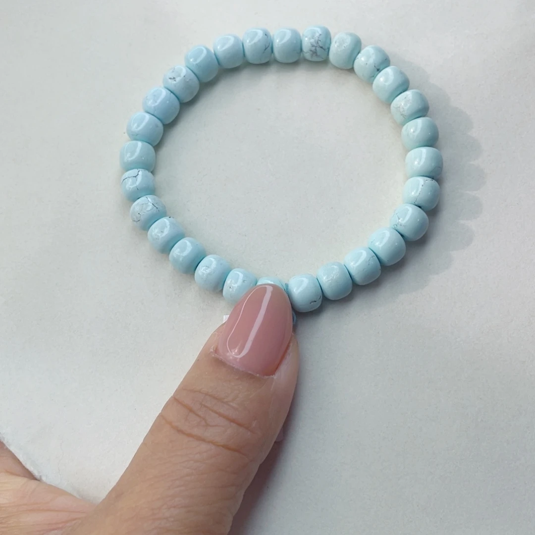 绿松石未镶嵌颈饰