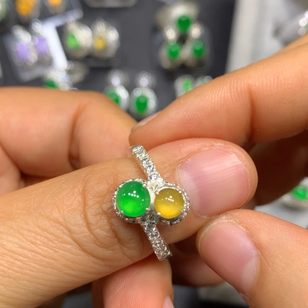 定制翡翠未镶嵌时尚买断不退