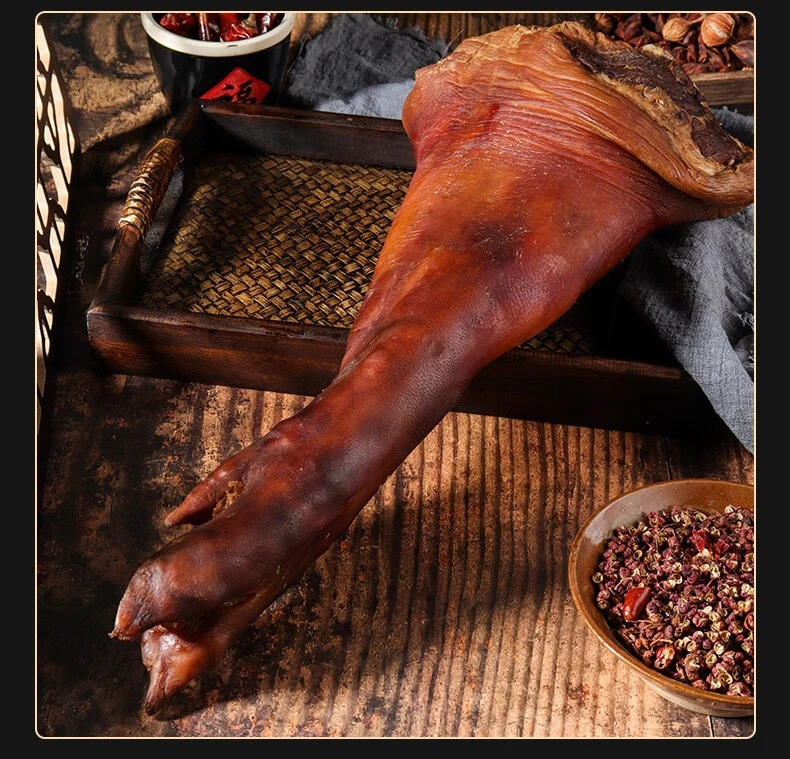 （6号）现称腊猪蹄柏树枝小火慢熏