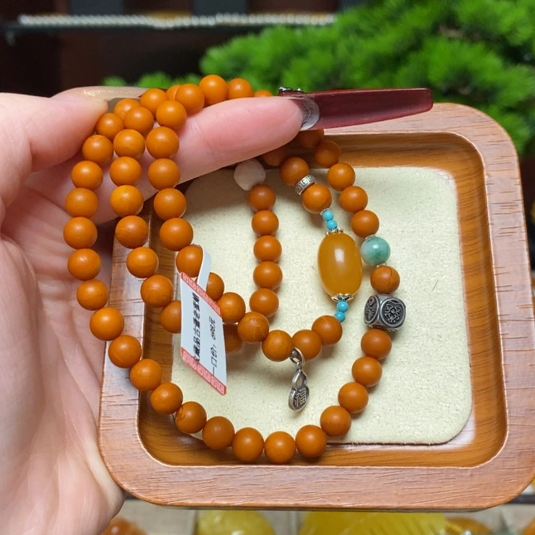 【闪购商品】手链蜜蜡未镶嵌手串