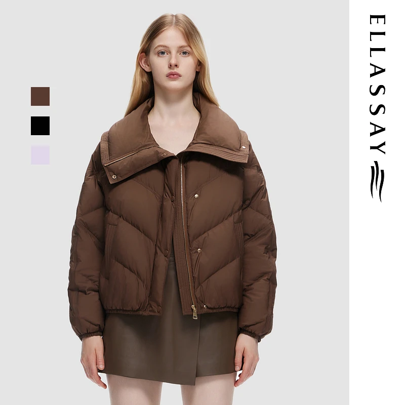 【星线好物】歌力思秋冬新款羽绒服女EWD353L01500