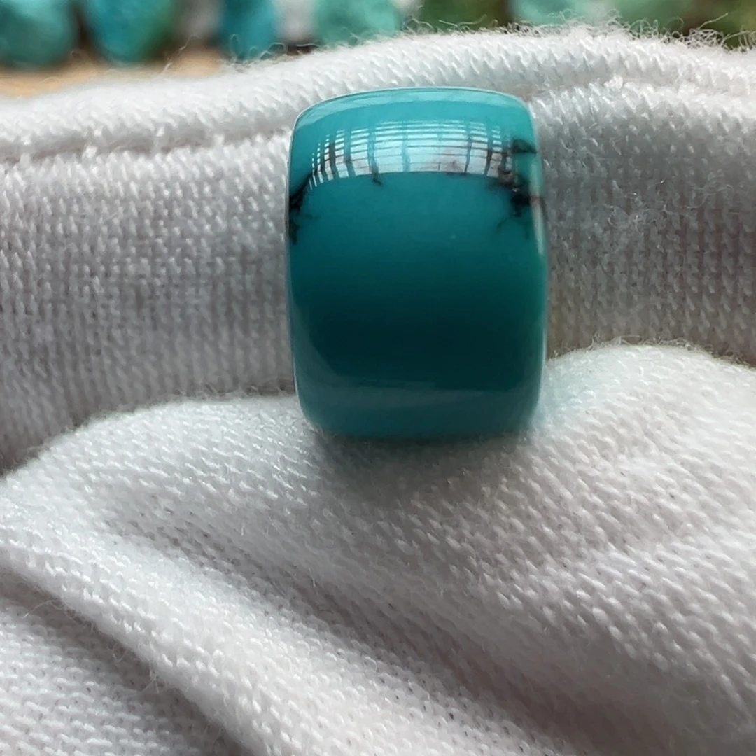 绿松石未镶嵌配饰10×7