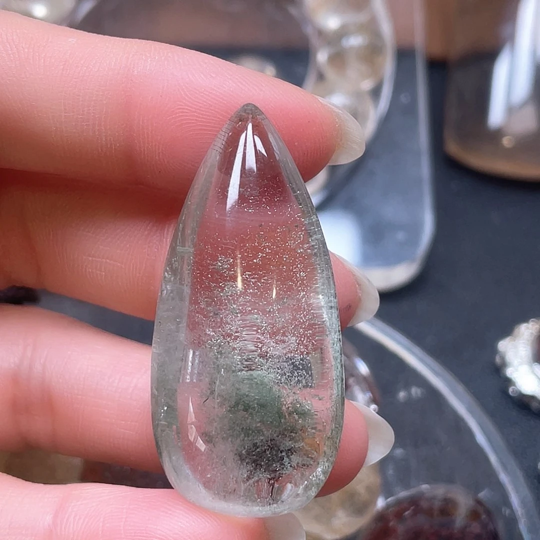 未镶嵌吊坠(不含链)水晶商****痣