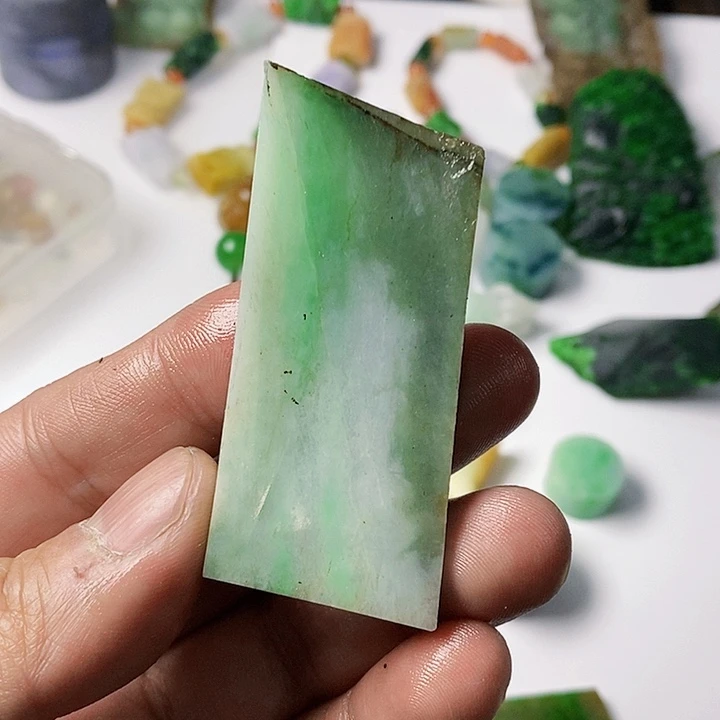 翡翠散珠天然翡翠A货