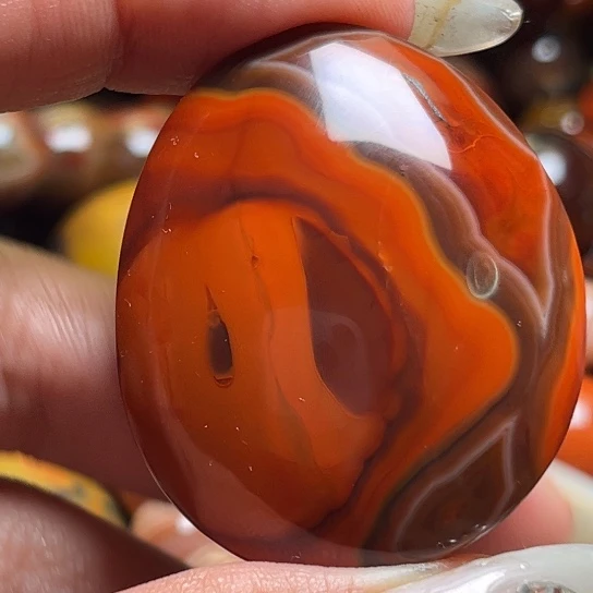 玛瑙/玉髓未镶嵌吊坠