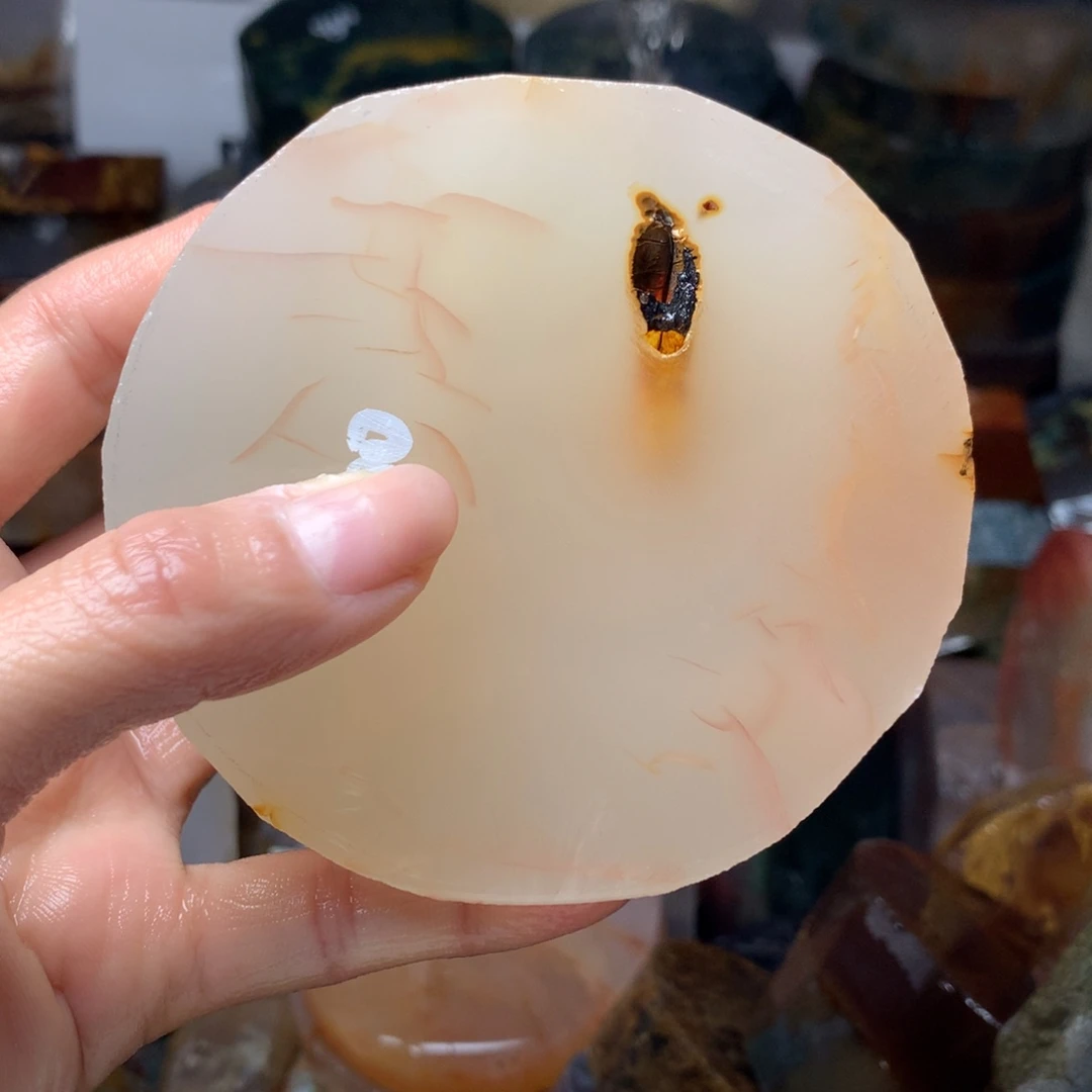 胭***墨定制玛瑙定制手镯59圈口不退不换