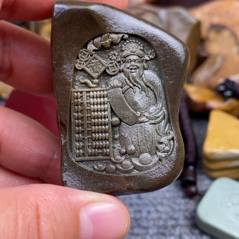 【闪购商品】原石雕刻手把件
