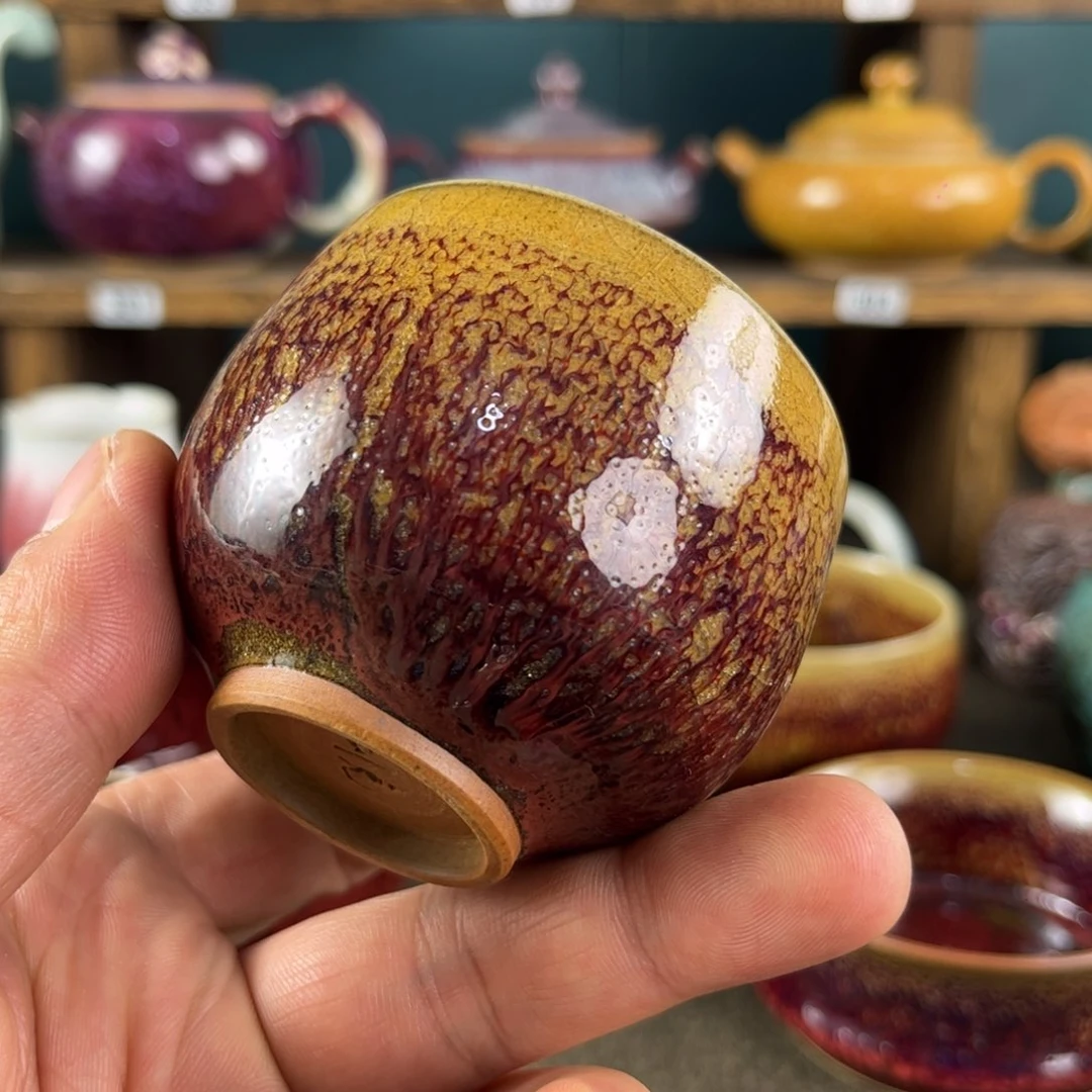 壶q***i神垕钧瓷原矿釉窑变