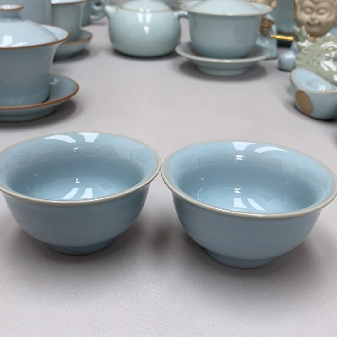 C****筱一对支钉永乐杯无礼盒，