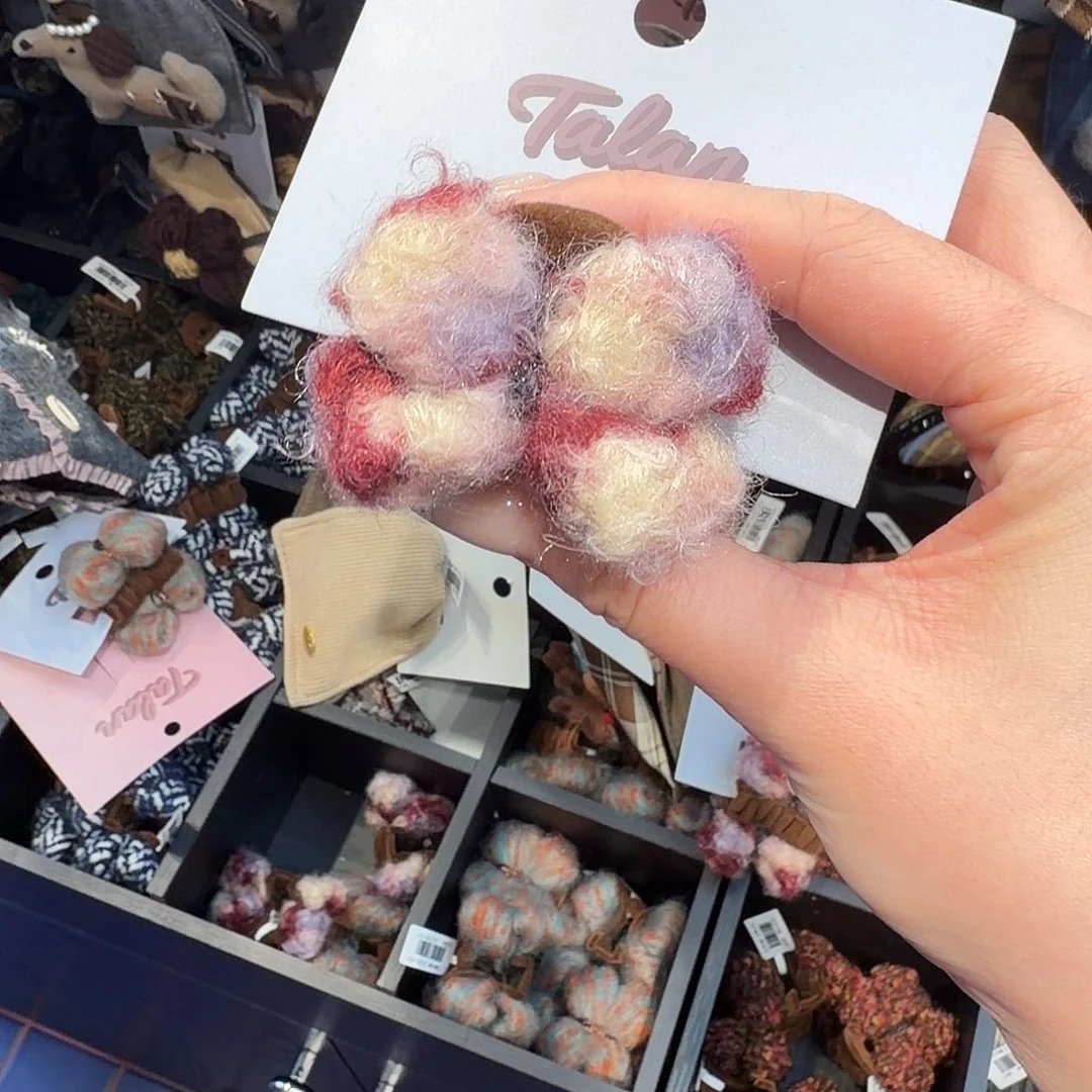 布艺铁合金紫色小爪