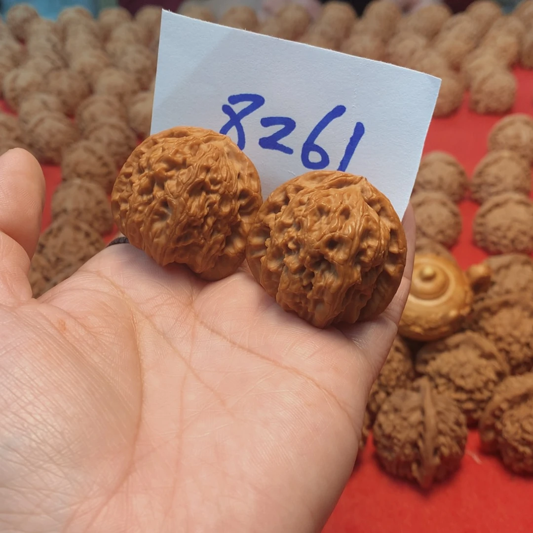 核桃手串/手链森白狮子39尺