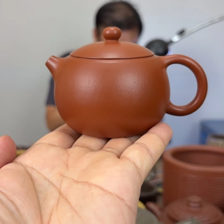 茶壶紫砂朱泥西施小品