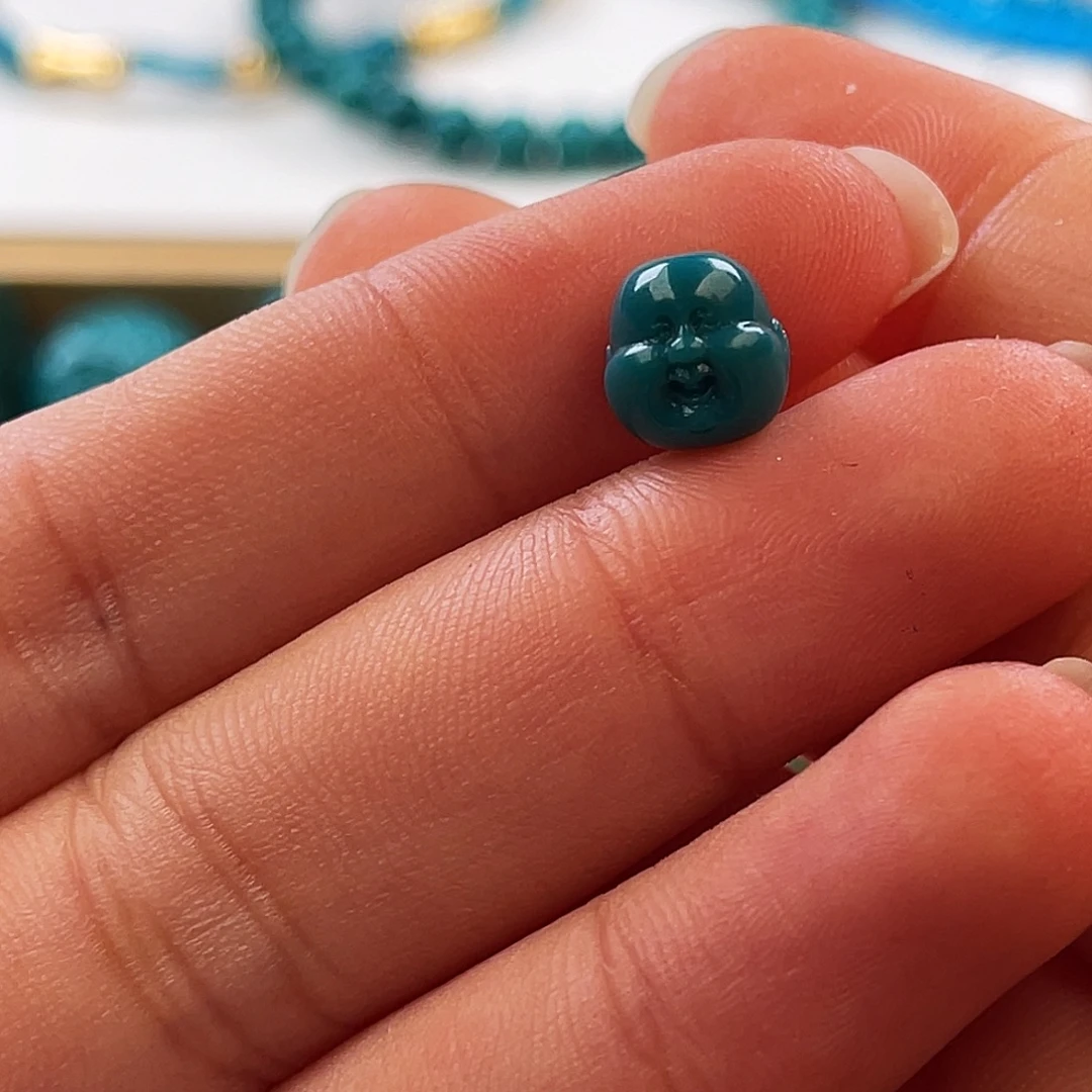 绿松石未镶嵌把件