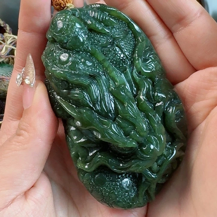 和田玉把件未镶嵌