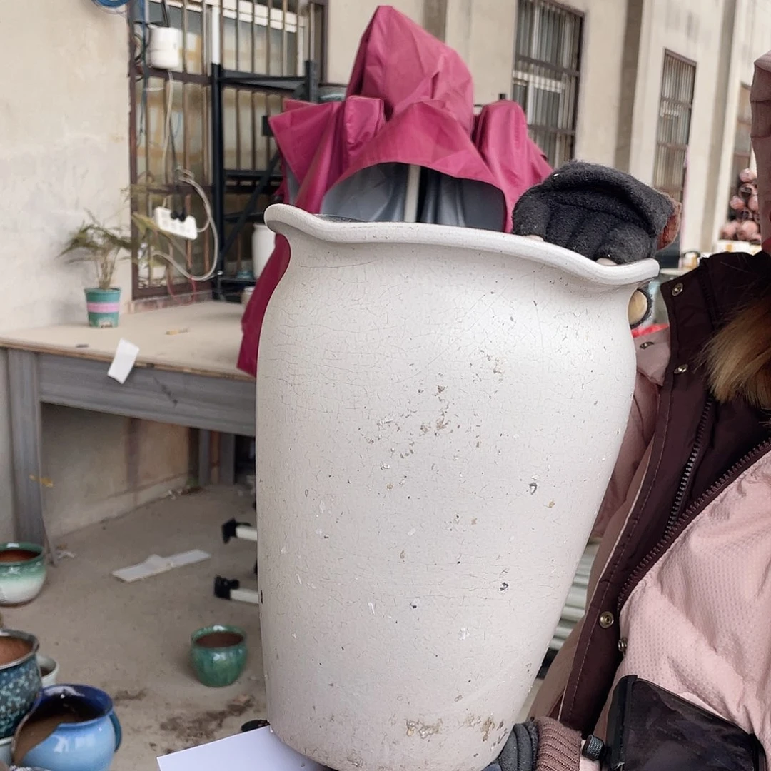 红陶王嫂花盆0214-611有色差