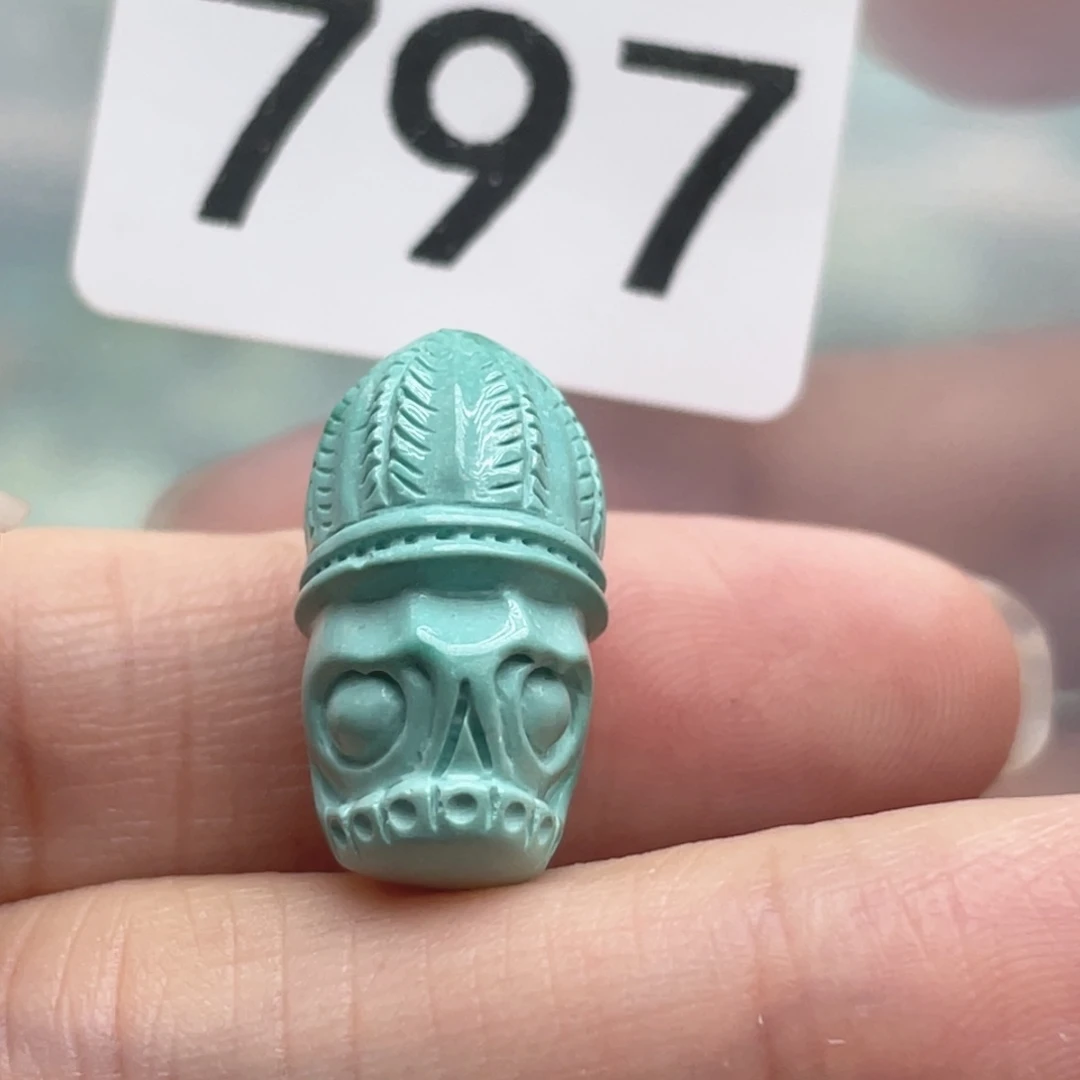 绿松石未镶嵌珠宝半成品