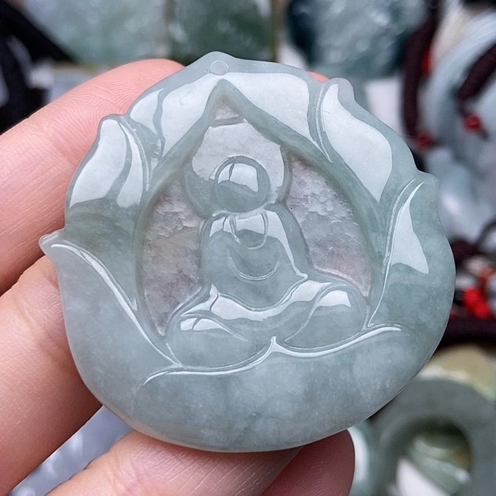 未镶嵌挂件翡翠翡翠