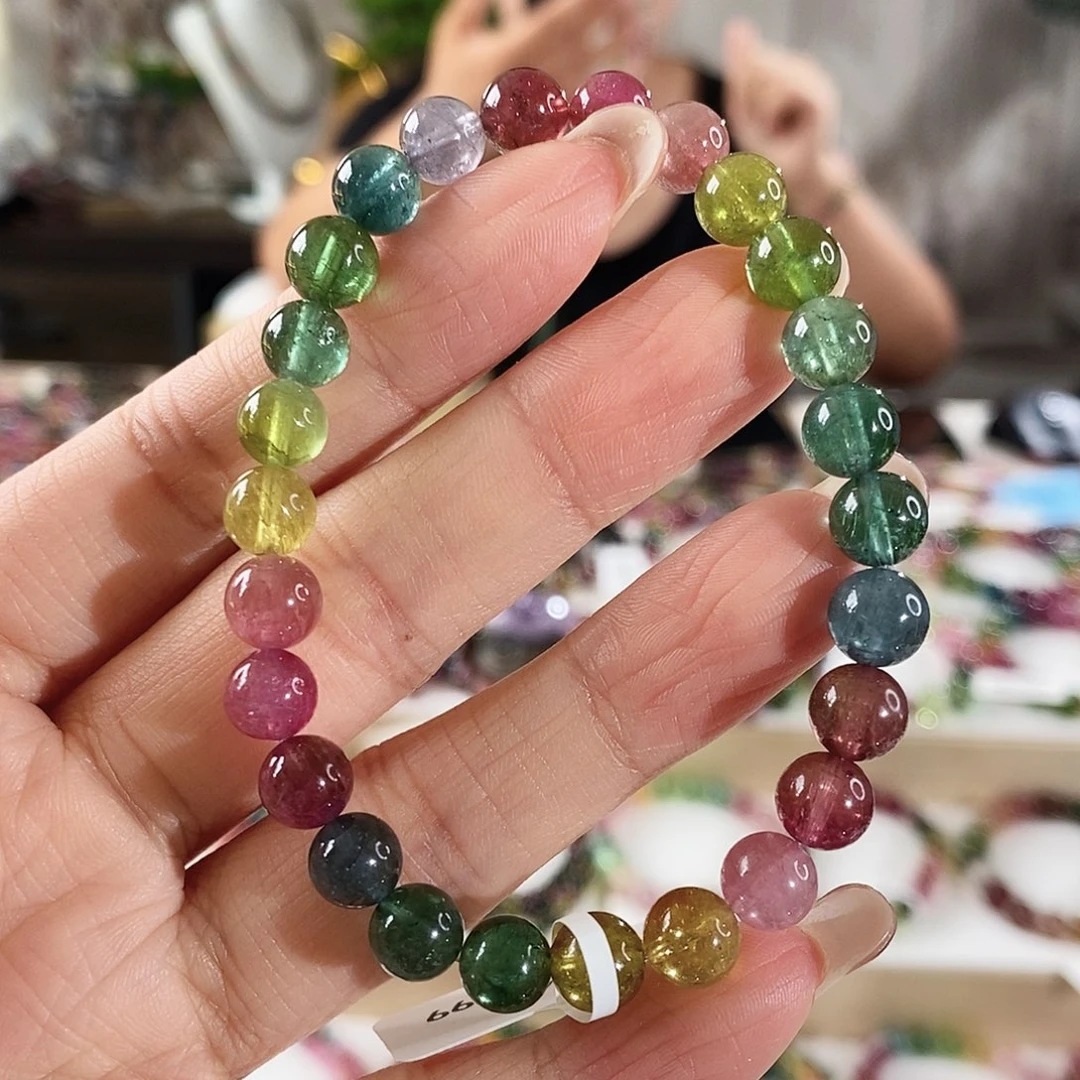 手链未镶嵌碧玺G2443单圈颜色微差