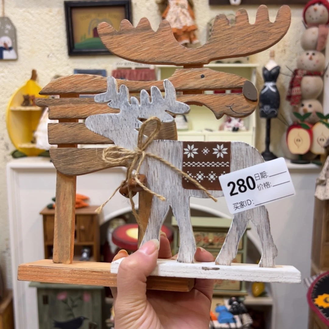 木清！外贸出口样品挂件摆件280