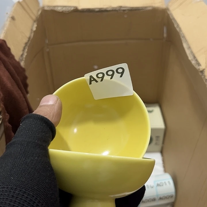 瓷片茶摆件工艺品摆件666