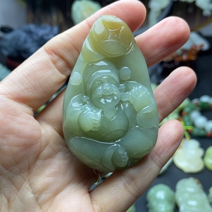 未镶嵌和田玉把件